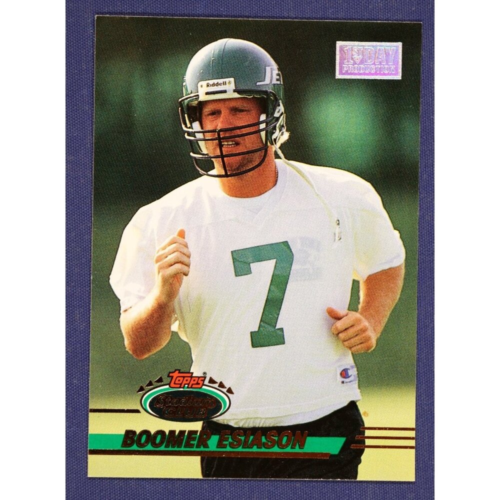 1993 Stadium Club First Day #113 Boomer Esiason New York Jets